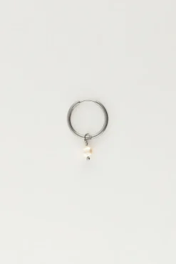 One Piece Oorring Met Parel