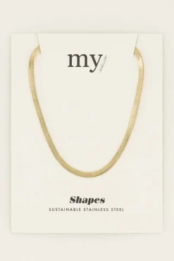 Platte Schakelketting
