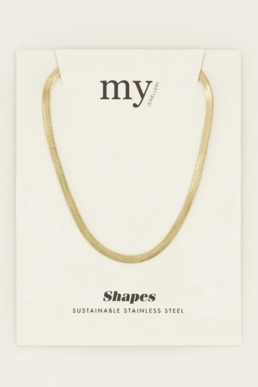 Platte Schakelketting