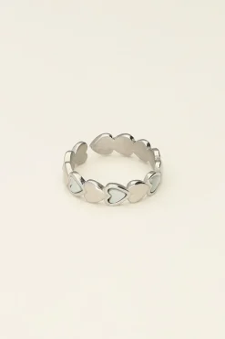 Ring Met Hartjes