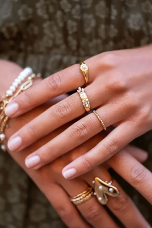 Ring Met Parels