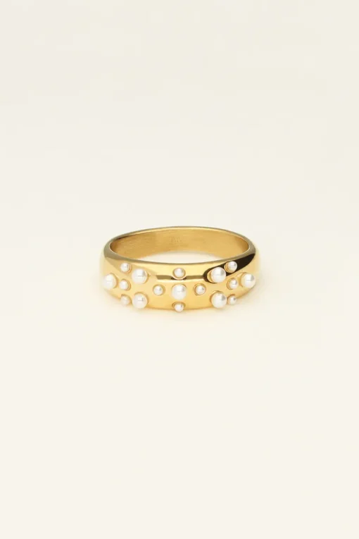 Ring Met Parels