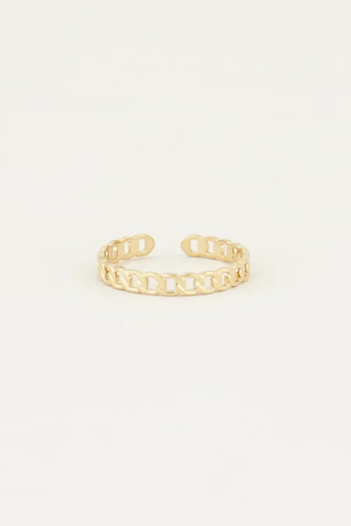 Ring Platte Schakels