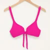 Roze Bikini Top Met V Shape