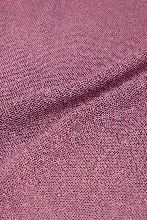 Roze Oversized T-shirt Met Lurex