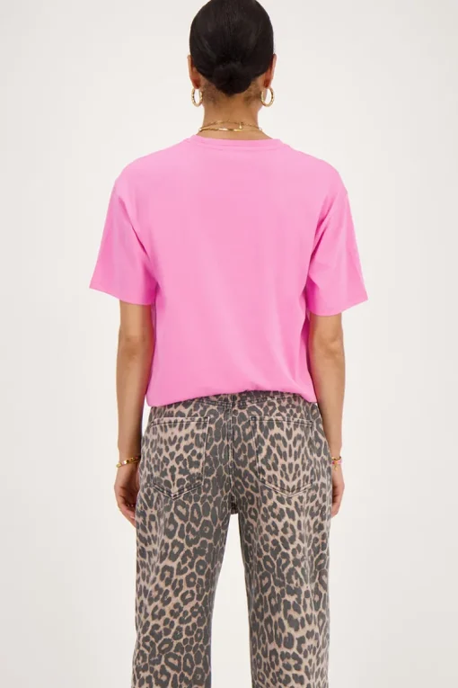 Roze T-shirt "Paris Paris"