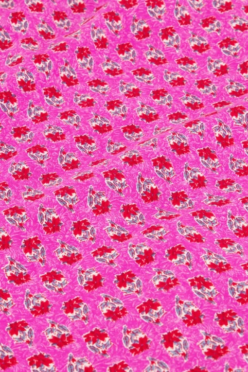 Roze Wikkeljurk Met Bloemenprint