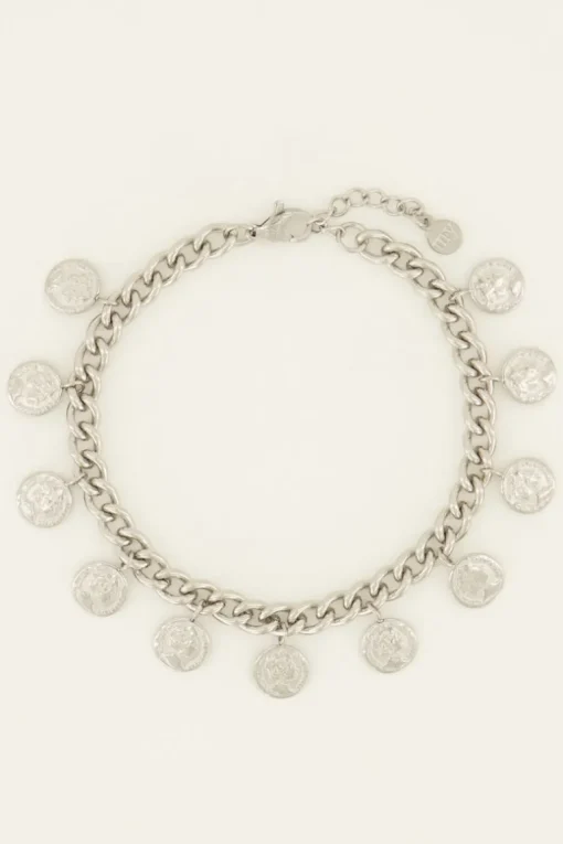 Schakelarmband Met Muntjes