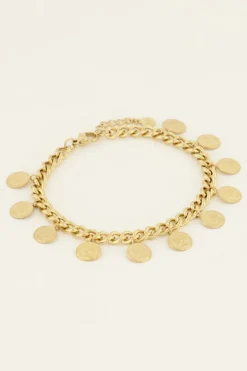 Schakelarmband Met Muntjes
