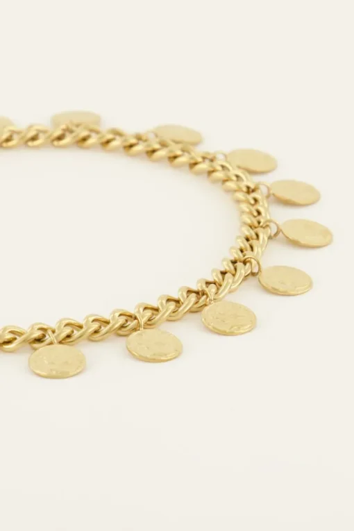 Schakelarmband Met Muntjes