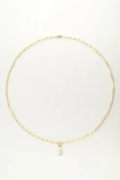 Schakelketting Met Parel Bedel