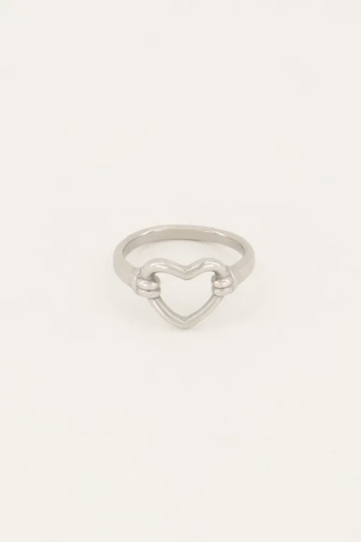Shapes Ring Met Open Hartje
