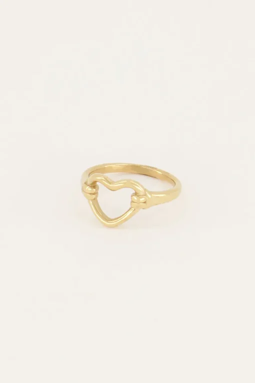 Shapes Ring Met Open Hartje