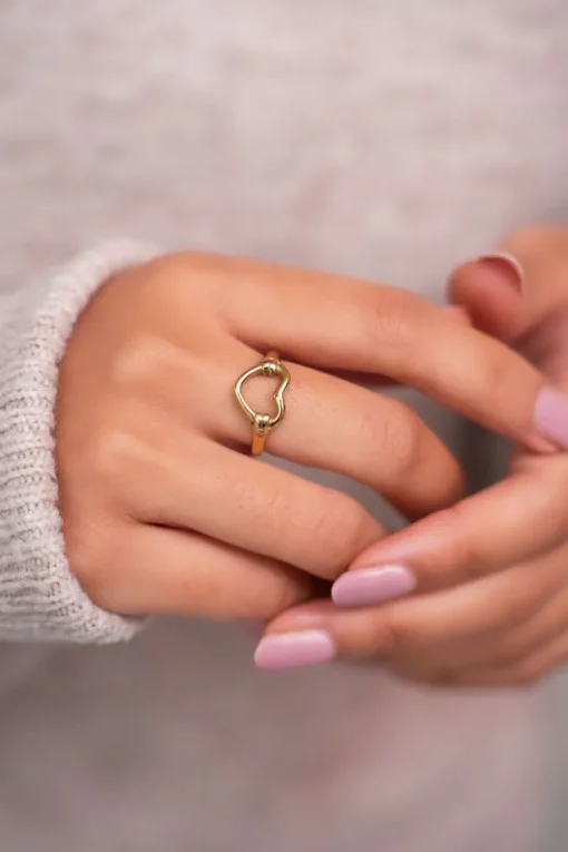 Shapes Ring Met Open Hartje