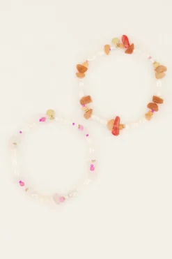 Souvenir Armbanden Set Met Parels & Kralen