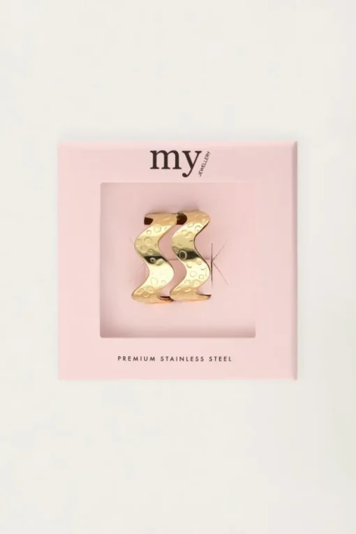 Statement Ring Met Dubbele Wave