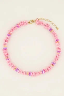 Sunchasers Ketting Met Roze Surfkralen