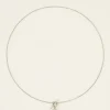 Sunchasers Ketting Met Slotje & Hart Strass Bedel