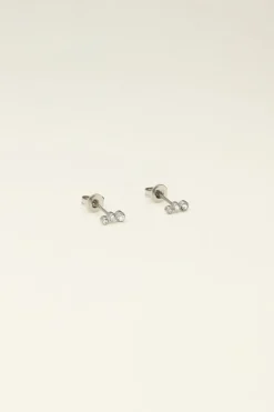 Universe Studs Met Zilveren Rondjes