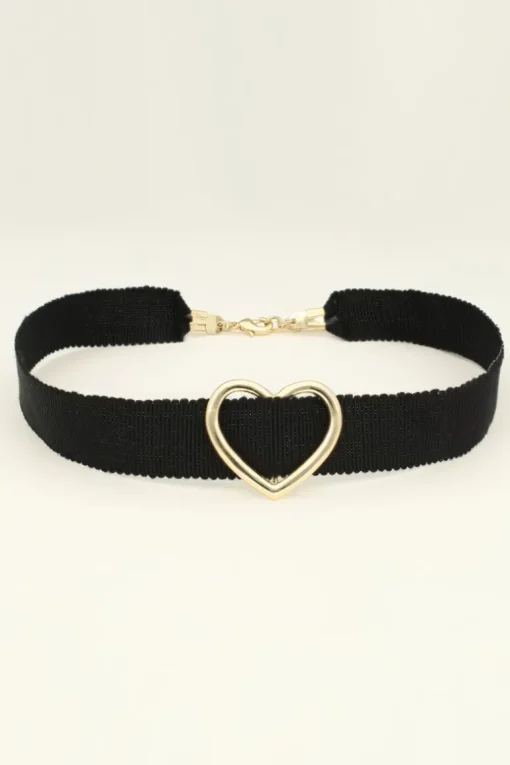 Verstelbare Choker Met Hart