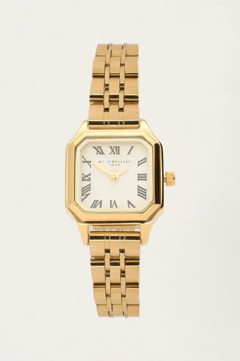 Vintage Horloge Met Schakelband