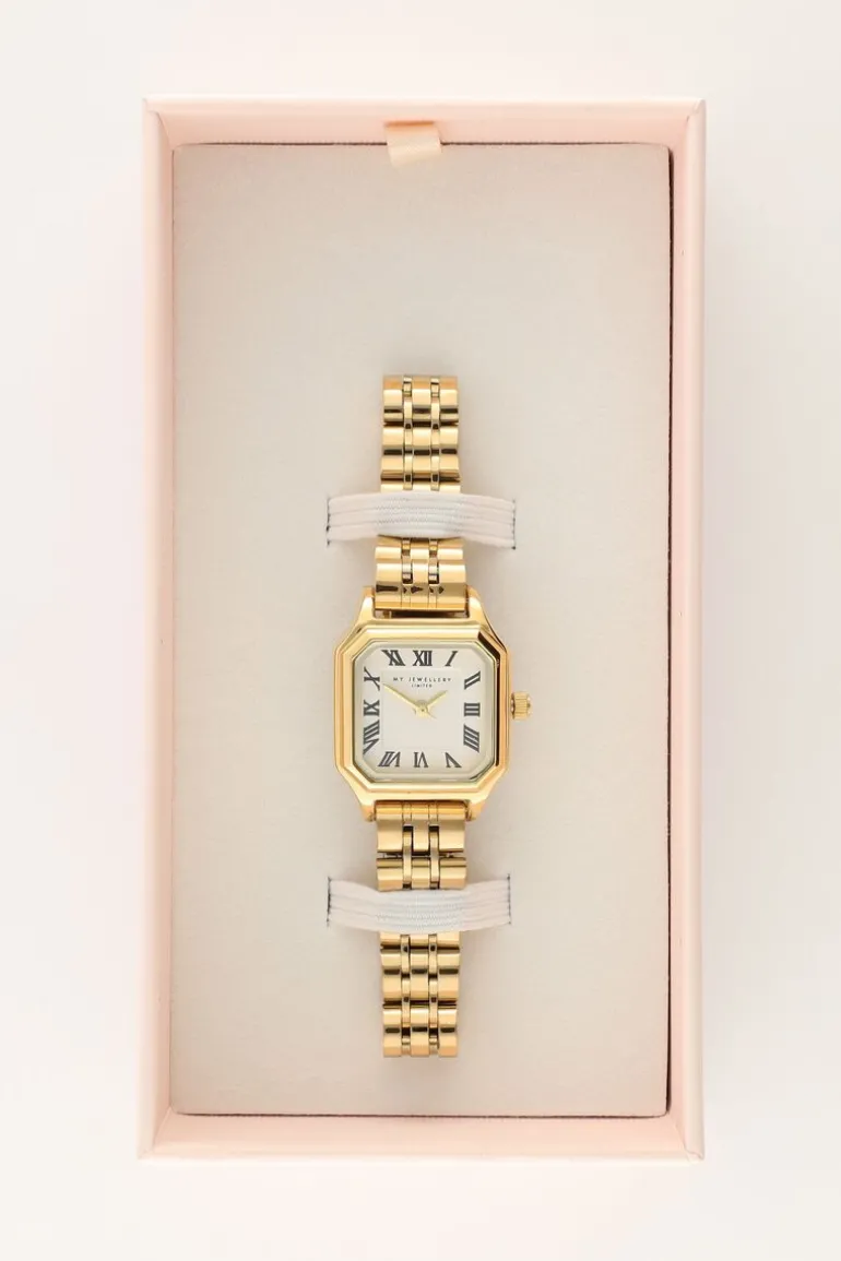 Vintage Horloge Met Schakelband