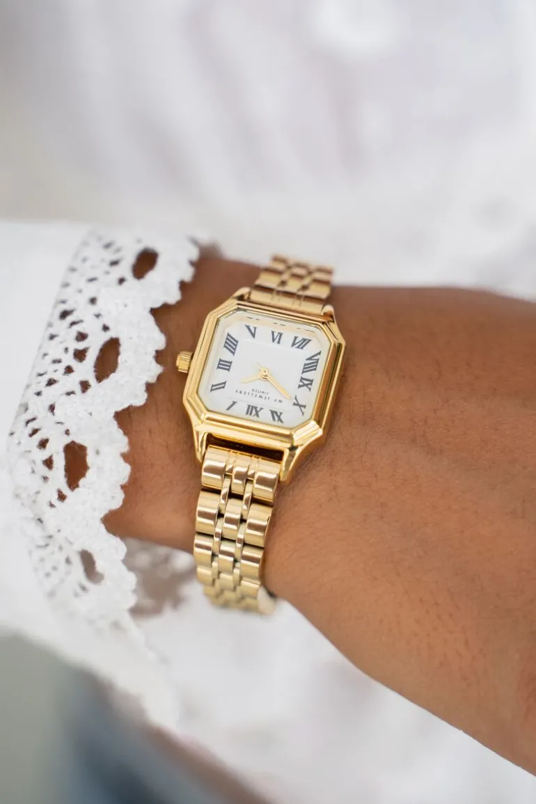 Vintage Horloge Met Schakelband