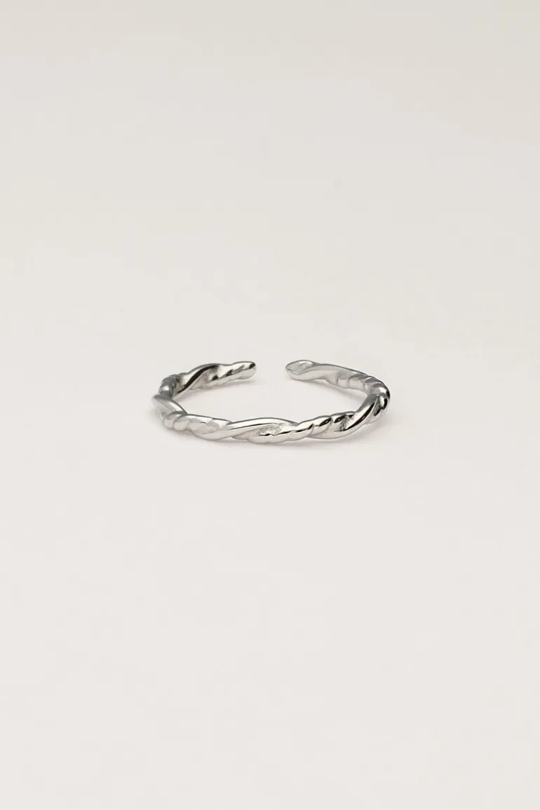 Vintage Ring Met Grote Twist