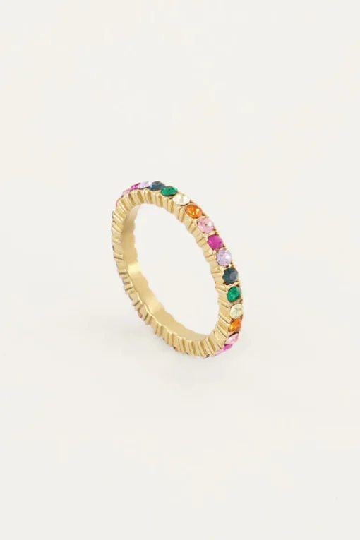 Vintage Ring Multikleur