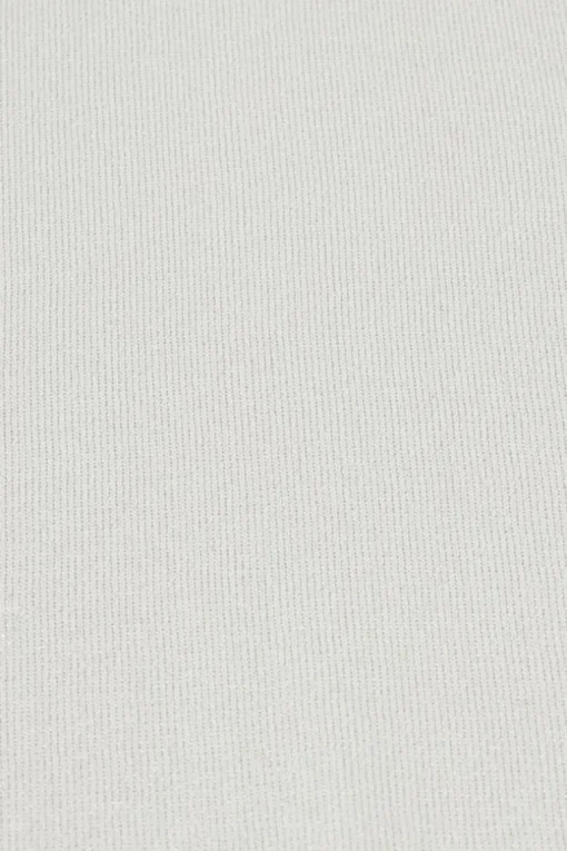 Zilveren Lurex Top Met Korte Mouwen