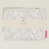 Zilveren Metallic Laptop Hoes Met Hartjes Patroon