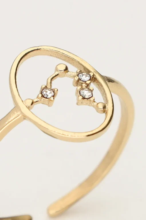 Zodiac Minimalistische Ring