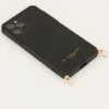 Zwart Telefoonhoesje Croco Print