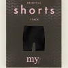 Zwarte Basic Shapewear Short