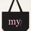 Zwarte Canvas Shopper My-Jewellery