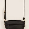 Zwarte Crossbody Tas Met Extra Vak