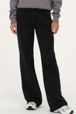 Zwarte Wide Leg Jeans