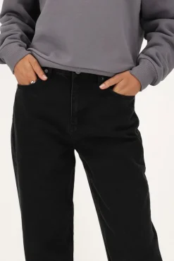Zwarte Wide Leg Jeans