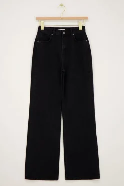 Zwarte Wide Leg Jeans