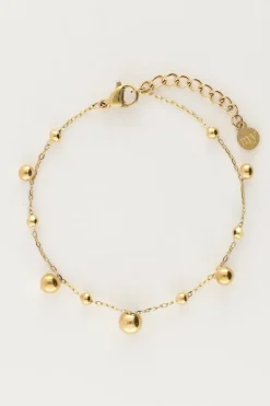 Armband Met Bolletjes Bedels