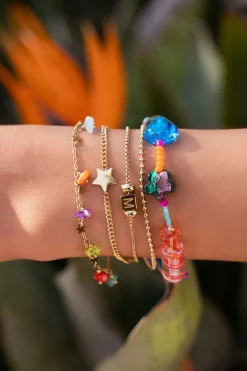 Armband Met Diverse Multikleur Kralen