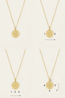 Atelier Korte Ketting Met Ronde Bedel