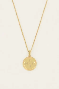 Atelier Lange Ketting Met Ronde Bedel