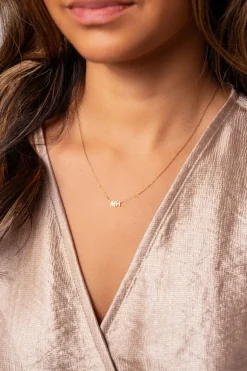 Atelier Lange Ketting Met Initials