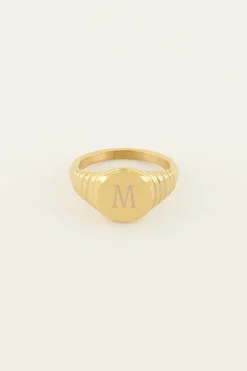 Atelier Zegelring Met Ribbels