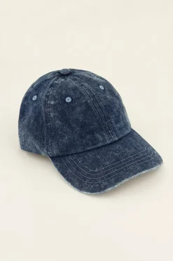 Donkerblauwe Denim Pet Au Revoir