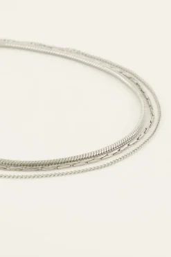 Driedubbele Enkelband Minimalistische Schakel