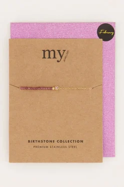 Geboortesteen Armband