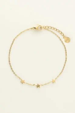 Graduation Armband Drie Sterretjes