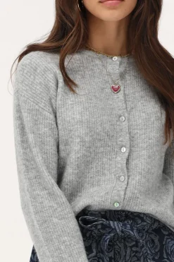 Grijs Vestje Met Knoopjes